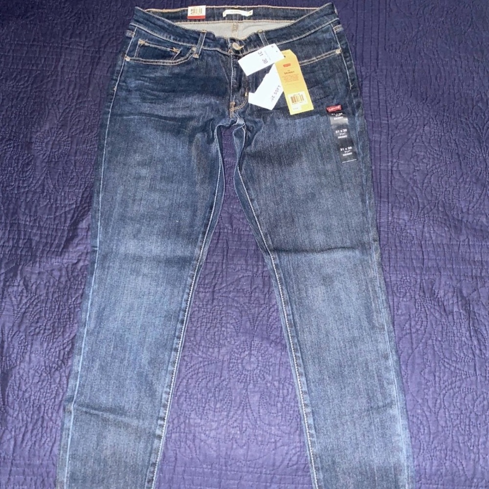 Levi's Dark Blue Skinny Jeans